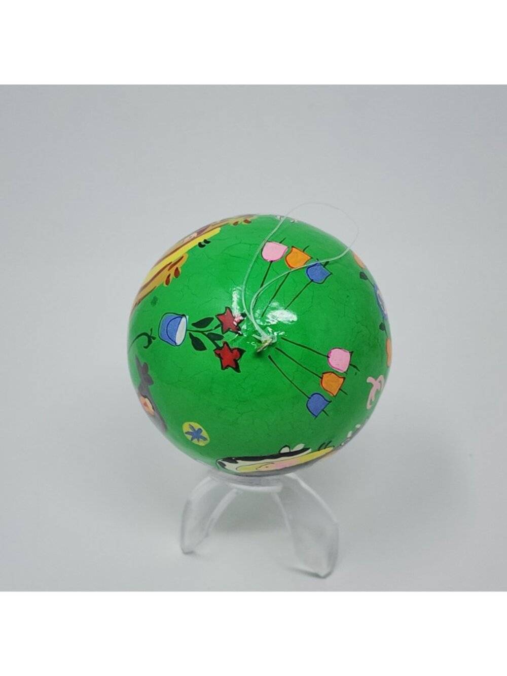 Crate & Barrel Twelve Days Of Christmas Ornament Day 8 Maids a Milking VTG 3" - Picture 5 of 6